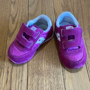 Saucony Pink Toddler Baby Walker Sneakers